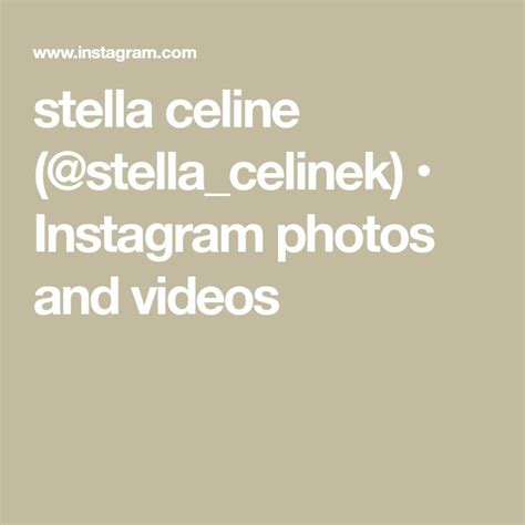 Stella Celine (@stellaceline